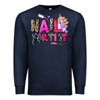 Navy nail artist Premium Sweatshirt - AdoDesignShop