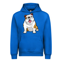 Cobalt ENGLISH BULLDOGS Awesome Funny Bulldog Pups Dogs Urban Hoodie - maiPhamDesign