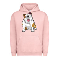 Pigment Salmon ENGLISH BULLDOGS Awesome Funny Bulldog Pups Dogs Urban Hoodie - maiPhamDesign