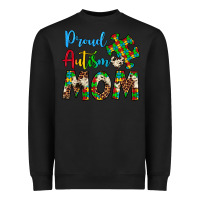 Black proud autism mom Heavyweight Sweatshirt - Artiststas