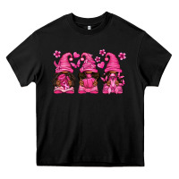 Black breast cancer afro gnomies Heavy Core Tee - texasbilliewilder