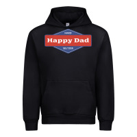 Black happy dad hard seltzer Urban Hoodie - maiPhamDesign