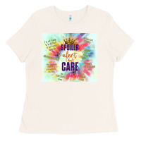 Bone spoiler alert i don't care Ladies Tee - TumblerDesignByShophia