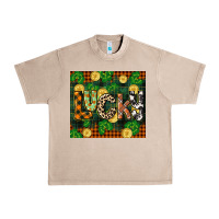 French Oak st patricks day lucky clover and coins Urban Heavy Tee - CowGirlArtShop