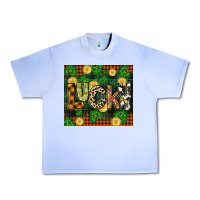 Grape Ice st patricks day lucky clover and coins Urban Heavy Tee - CowGirlArtShop