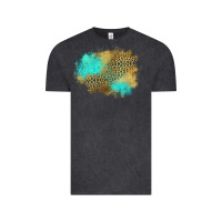 Vintage Black turquoise leopard patch Vintage Tee - Jasminsmagicworld