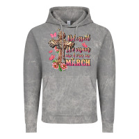 Cloud Rock Blessed women are born in March Vintage Hoodie - FaDigitalArtStudio