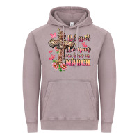 Vintage Zinc Blessed women are born in March Vintage Hoodie - FaDigitalArtStudio