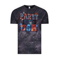 Cloud Black Party in the usa 4th of july Vintage Tee - CowGirlArtShop