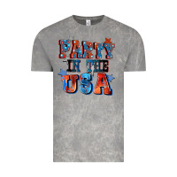 Cloud Rock Party in the usa 4th of july Vintage Tee - CowGirlArtShop