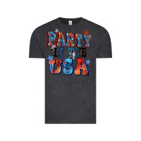 Vintage Black Party in the usa 4th of july Vintage Tee - CowGirlArtShop