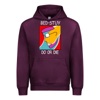 Mauve Wine bed stuy do or die Urban Hoodie - maiPhamDesign