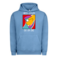 Pigment Pebble Blue bed stuy do or die Urban Hoodie - maiPhamDesign