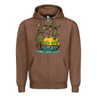 Chestnut lake life floats my boat Zipper Hoodie - BarkalooDesign