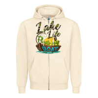 Lake Life Floats My Boat Zipper Hoodie | Teevron