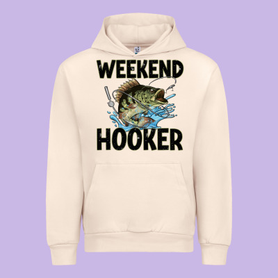Weekend Hooker Urban Hoodie Designed By Jahusdesignshop