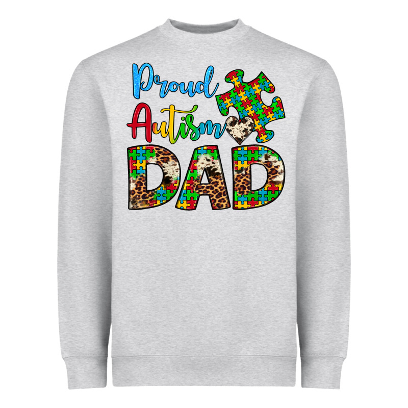 Proud Autism Dad Heavyweight Sweatshirt by Artiststas | Teevron