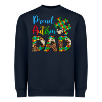 Navy proud autism dad Heavyweight Sweatshirt - Artiststas