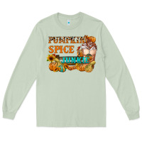 Matcha Pumpkin Spice Junkie Long Sleeve Tee - FaDigitalArtStudio