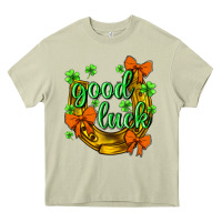 Mossy st.patricks good luck Heavy Core Tee - NancyCooperArtShop