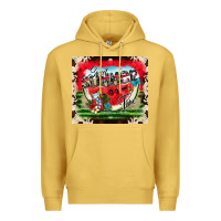 Antique Gold summer vibes Premium Hoodie - CowhideDigitalArt