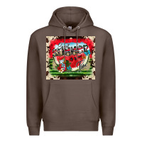 Coffee summer vibes Premium Hoodie - CowhideDigitalArt