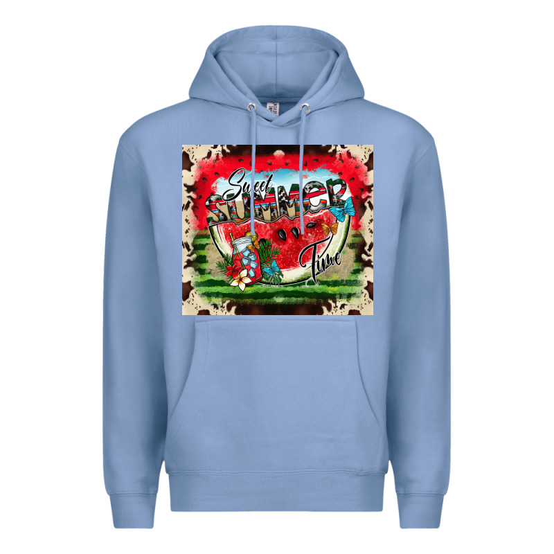 Summer Vibes Premium Hoodie by CowhideDigitalArt | Teevron