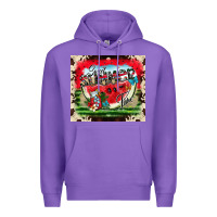 Purple summer vibes Premium Hoodie - CowhideDigitalArt