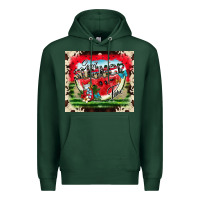 Sports Green summer vibes Premium Hoodie - CowhideDigitalArt