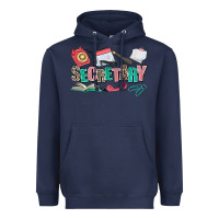Navy secretary Heavyweight Hoodie - AdoDesignShop