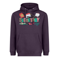 Plum secretary Heavyweight Hoodie - AdoDesignShop