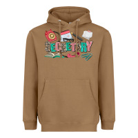 Toasted Coconut secretary Heavyweight Hoodie - AdoDesignShop