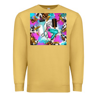 Antique Gold hair stylist Premium Sweatshirt - AdoDesignShop