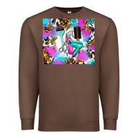 Chestnut hair stylist Premium Sweatshirt - AdoDesignShop