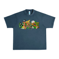 Midnight Navy St. Patrick's Day Nurse Urban Heavy Tee - CowGirlArtShop