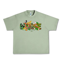 Oil Green St. Patrick's Day Nurse Urban Heavy Tee - CowGirlArtShop