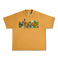 Peanut Butter St. Patrick's Day Nurse Urban Heavy Tee - CowGirlArtShop