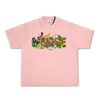 Salmon St. Patrick's Day Nurse Urban Heavy Tee - CowGirlArtShop