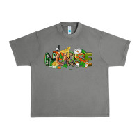 Tornado St. Patrick's Day Nurse Urban Heavy Tee - CowGirlArtShop