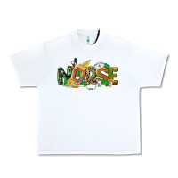 White St. Patrick's Day Nurse Urban Heavy Tee - CowGirlArtShop