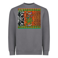 Storm love autism awareness leopard cowhide Heavyweight Sweatshirt - Artiststas