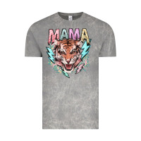 Cloud Rock Mama tiger lightning bolt Vintage Tee - HowdyJamesFarm