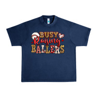Navy busy raising ballers baseball Urban Heavy Tee - Jasminsmagicworld