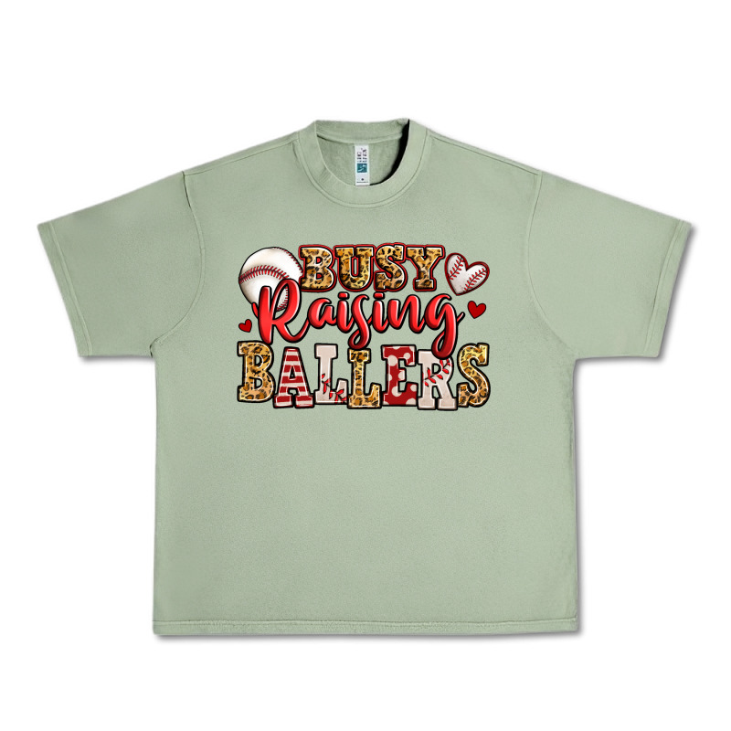 Busy Raising Ballers Baseball Urban Heavy Tee by Jasminsmagicworld | Teevron