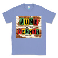 Colony Blue juneteenth free ish since 1865 Classic Tee - TumblerDesignByShophia