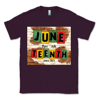 Plum juneteenth free ish since 1865 Classic Tee - TumblerDesignByShophia