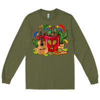 Army Green Mexico Coffee Mug Long Sleeve Tee - FaDigitalArtStudio