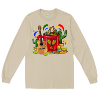 Mushroom Mexico Coffee Mug Long Sleeve Tee - FaDigitalArtStudio