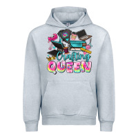 Heather Grey crafting queen Urban Hoodie - JahusDesignShop