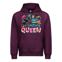 Mauve Wine crafting queen Urban Hoodie - JahusDesignShop